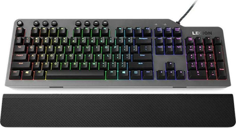 Lenovo Legion K500 Gaming Μηχανικό Πληκτρολόγιο με Outemu Red διακόπτες και RGB φωτισμό (Αγγλικό US) Γκρι 6