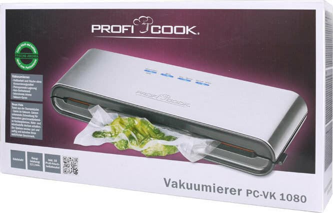 Profi Cook Συσκευή Vacuum Εξωτερική με Μέγιστο Μήκος Σφραγίσματος 300mm Αυτόματη PC-VK1080 501080