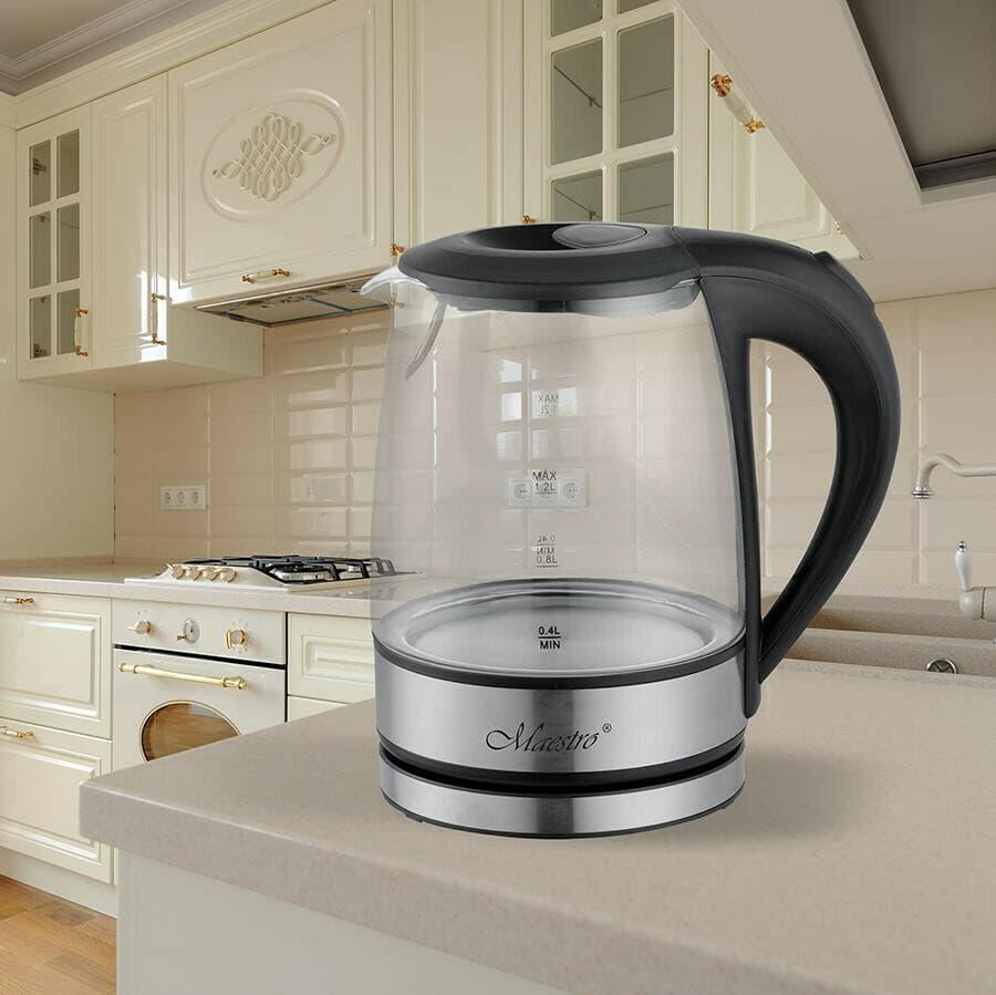Maestro MR062 Βραστήρας 1.2lt 1630W Μαύρος 3