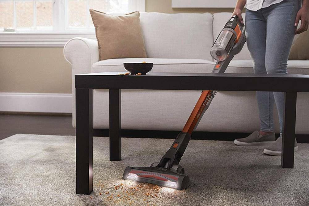 Black & Decker BHFEV182C Επαναφορτιζόμενη Σκούπα 2 σε 1 Stick & Χειρός 18V Πορτοκαλί 7
