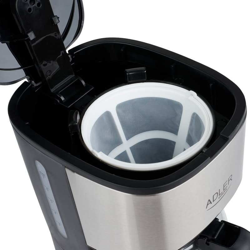 Adler AD-4407 AD 4407 Καφετιέρα Φίλτρου 550W Silver 6