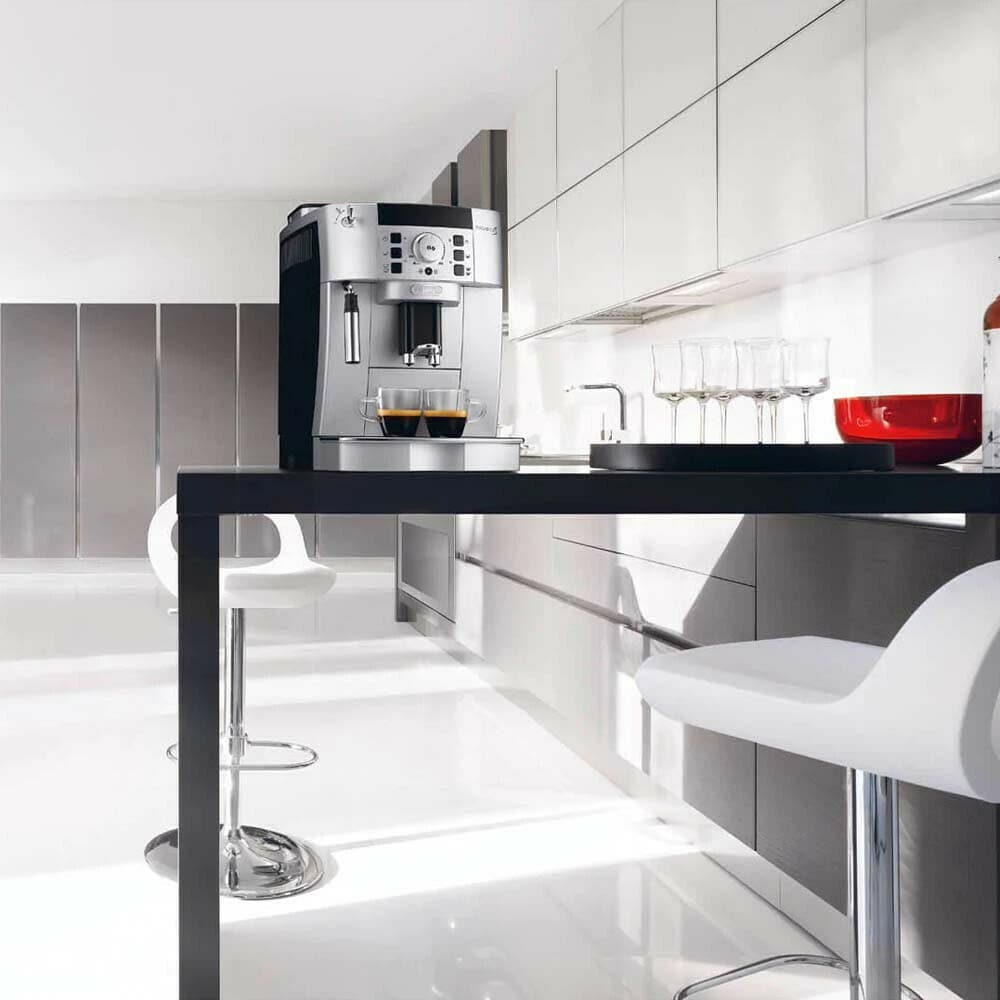 De'Longhi Magnifica S Αυτόματη Μηχανή Espresso 1450W Πίεσης 15bar με Μύλο Άλεσης Ασημί ECAM22.110.SB 9