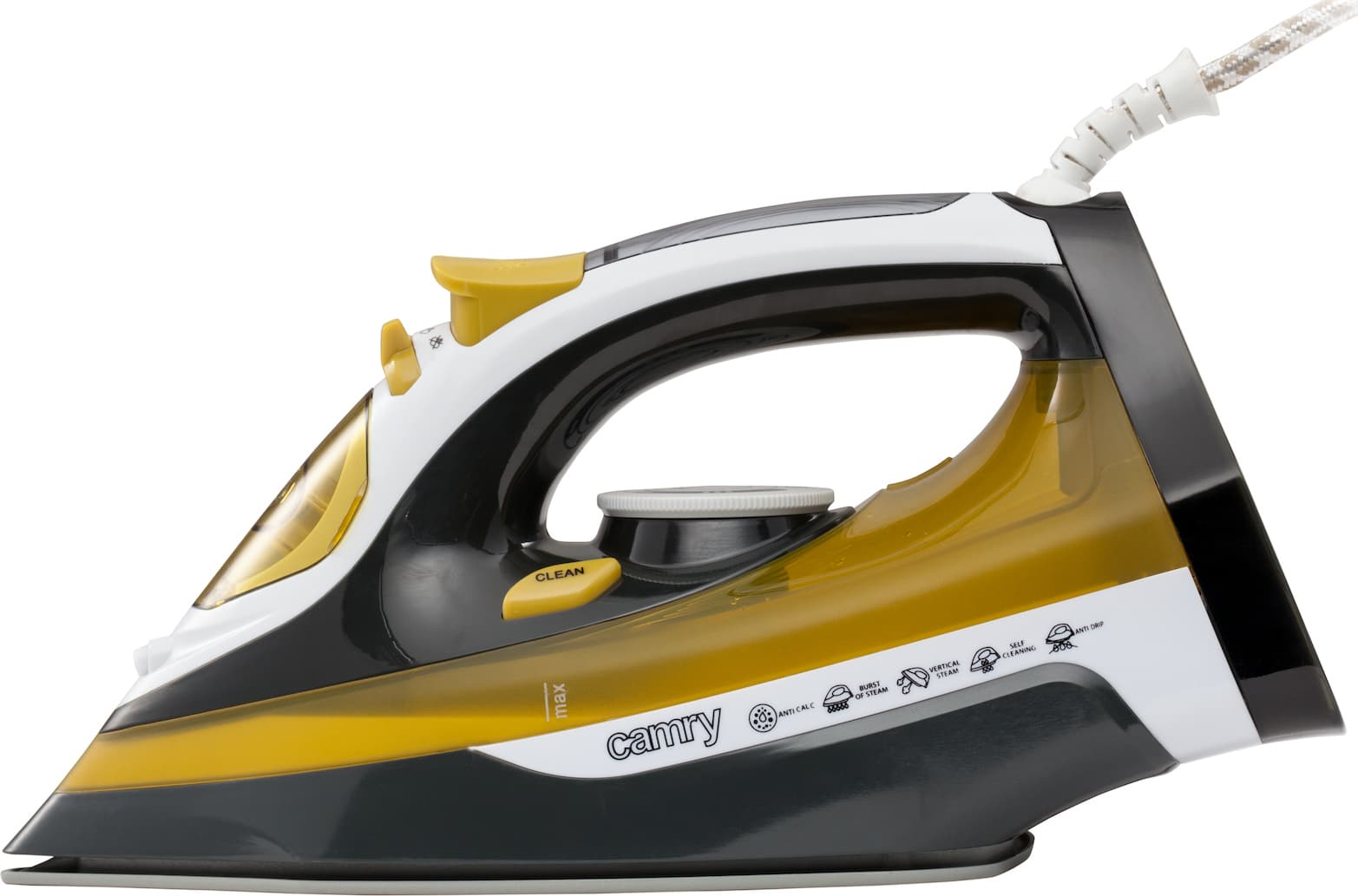 Camry CR-5029 CR5029 Σίδερο Ατμού 3000W με Κεραμική Πλάκα και Συνεχόμενη Παροχή Ατμού 40gr/min 3