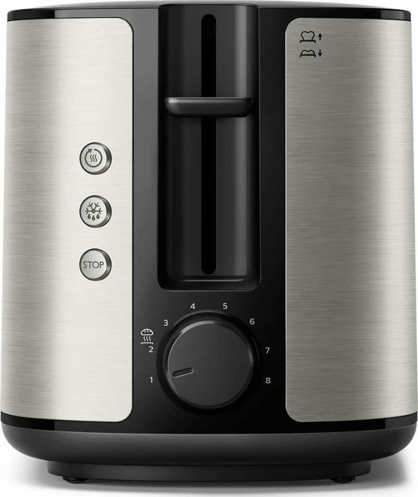 Philips Viva Collection HD2650/90 Φρυγανιέρα 2 Θέσεων 950W Inox 4
