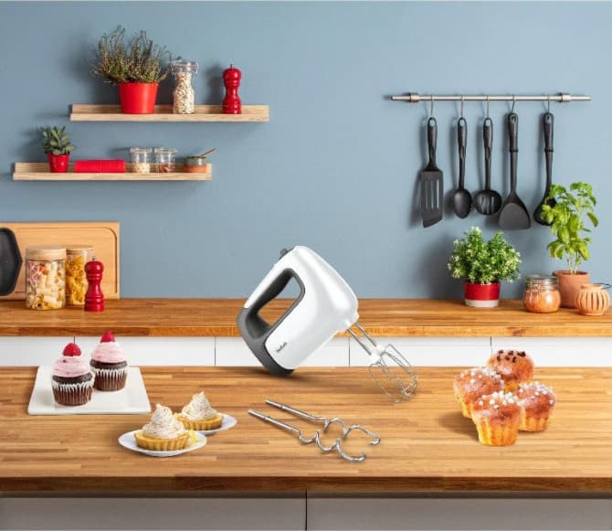 Tefal Prep'Mix HT461138 Μίξερ 500W με Κάδο 0.8lt 8