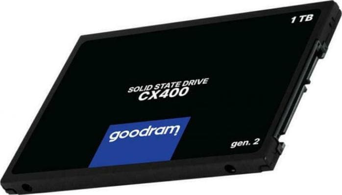 GoodRAM CX400 gen.2 SSD 1TB τύπου 2.5'' με σύνδεση SATA III SSDPR-CX400-01T-G2 5