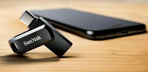 Sandisk Ultra Dual Drive Go 256GB USB 3.1 Stick με σύνδεση USB-A & USB-C Μαύρο 10