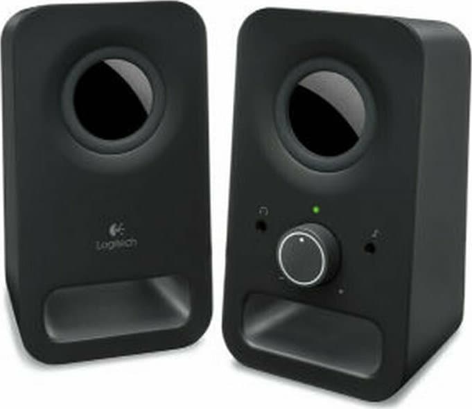 Logitech Z150 Ηχεία Υπολογιστή 2.0 με Ισχύ 3W σε Μαύρο Χρώμα 6