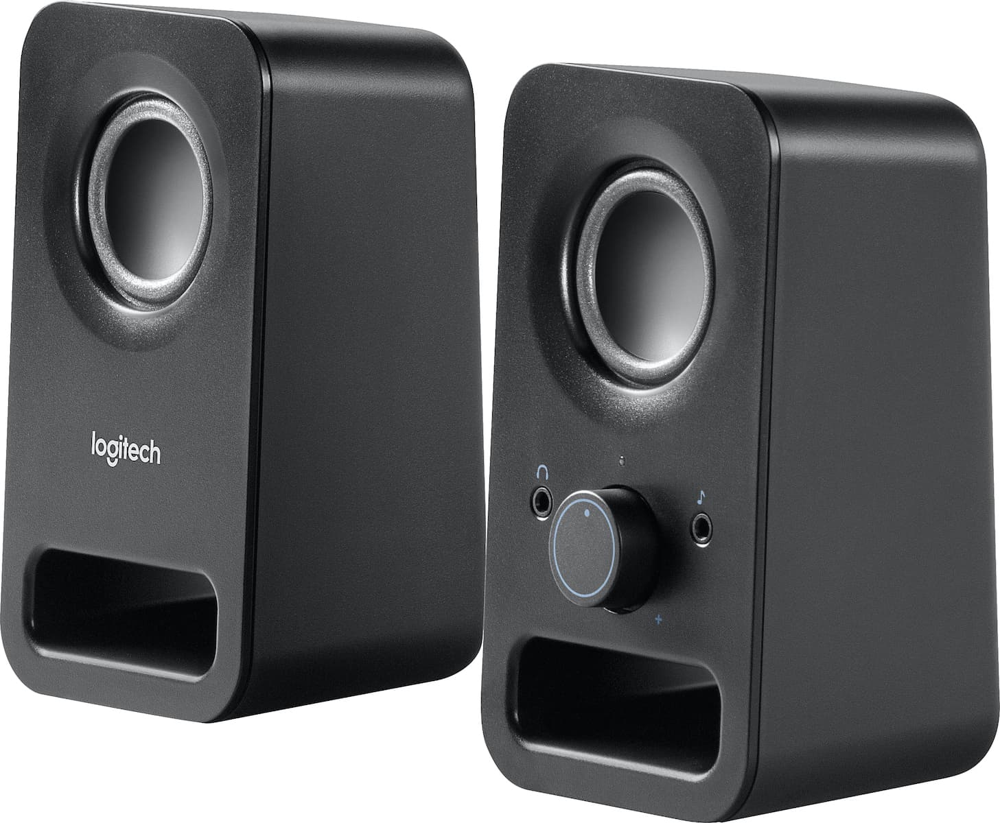 Logitech Z150 Ηχεία Υπολογιστή 2.0 με Ισχύ 3W σε Μαύρο Χρώμα 4