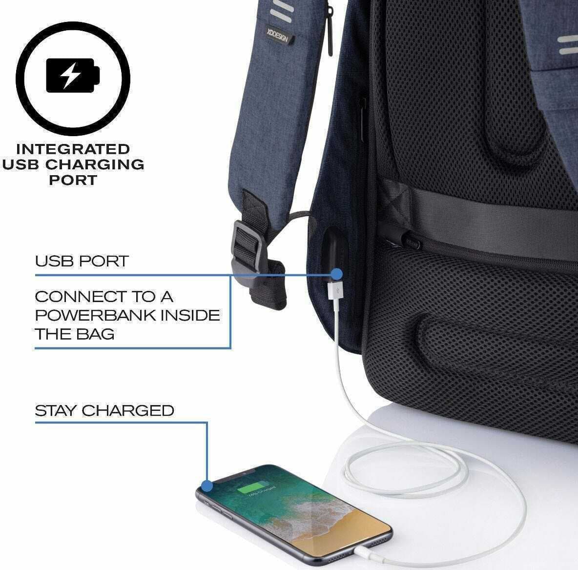 XD Design Bobby Hero XL 21.5lt Navy Μπλε 19