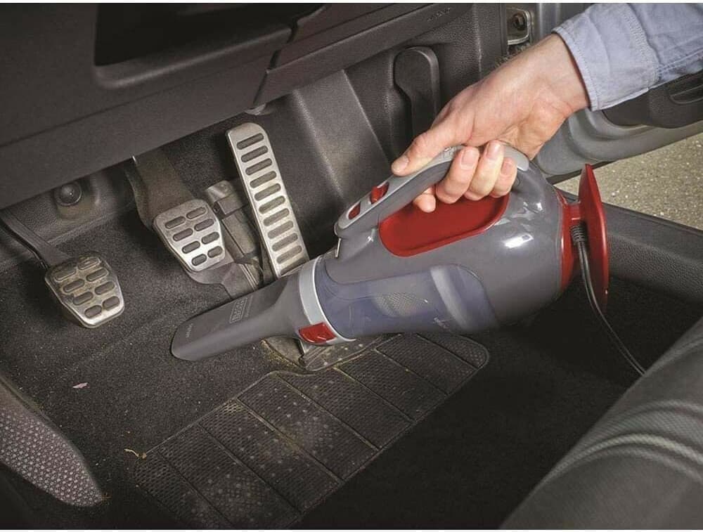 Black & Decker Σκουπάκι Αυτοκινήτου με Καλώδιο Αναπτήρα 12V 12W Gray, Red ADV1200 11