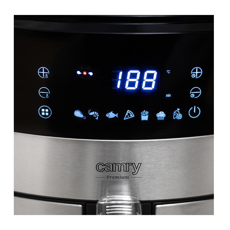Camry Air Fryer 5lt Ασημί CR6311 6