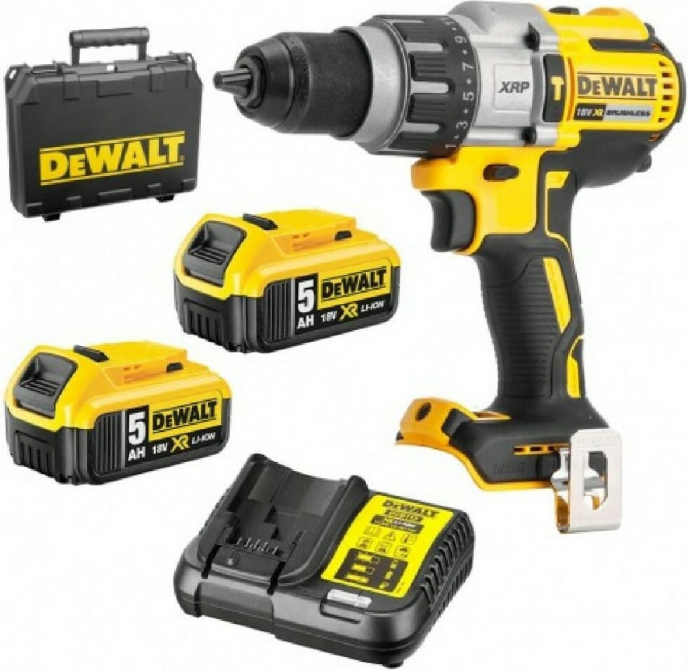 DEWALT DCD996P2 Κρουστικό Δραπανοκατσάβιδο Μπαταρίας Brushless 18V 2x5Ah 11