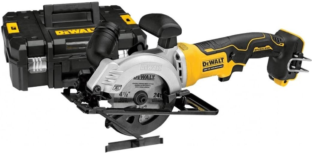 DEWALT DCS571NT Δισκοπρίονο Brushless 18V Solo με Σύστημα Αναρρόφησης 3