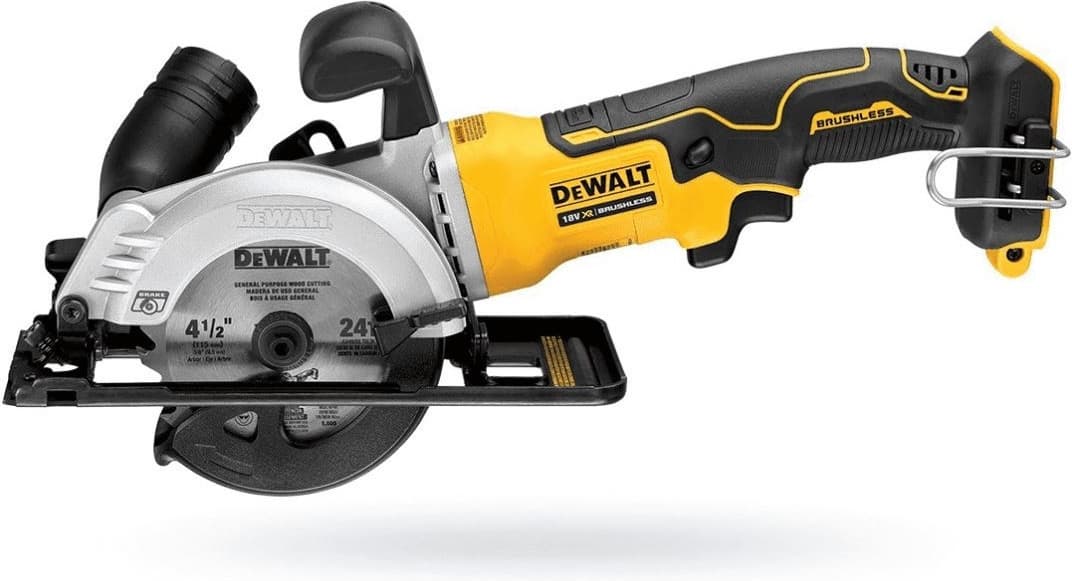 DEWALT DCS571NT Δισκοπρίονο Brushless 18V Solo με Σύστημα Αναρρόφησης 4