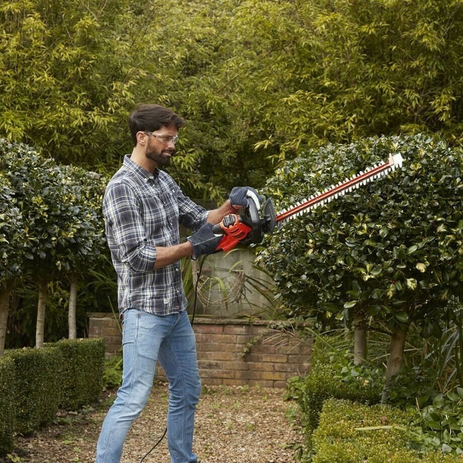 Black & Decker BEHTS401 Ηλεκτρικό Μπορντουροψάλιδο 500W με Μήκος Λάμας 55cm 3