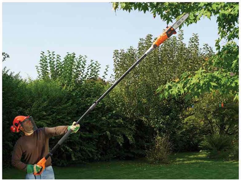 Black & Decker PS7525 Τηλεσκοπικό Κονταροπρίονο Ρεύματος 800W Συνολικού Μήκους 270cm και Λάμα 25cm 4