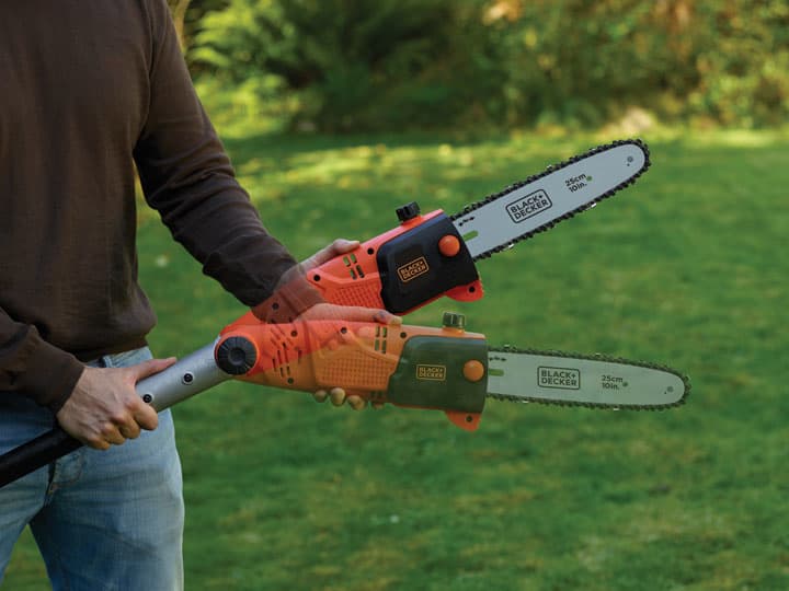 Black & Decker PS7525 Τηλεσκοπικό Κονταροπρίονο Ρεύματος 800W Συνολικού Μήκους 270cm και Λάμα 25cm 11
