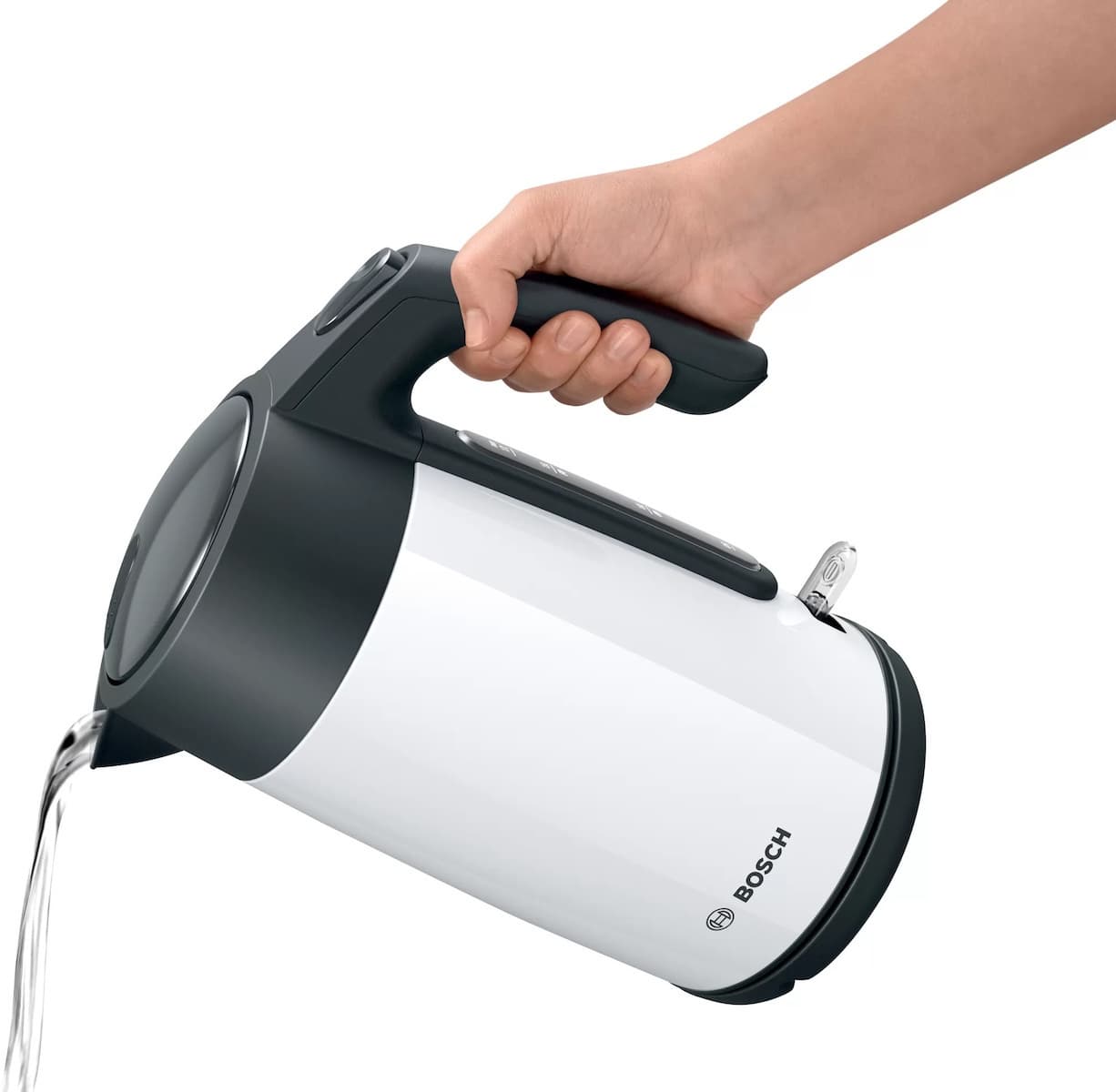 Bosch Βραστήρας 1.7lt 2400W Λευκός TWK7L461 4
