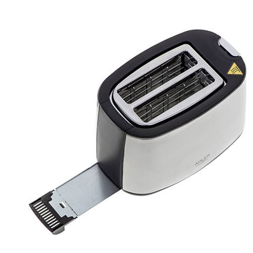 Adler AD 3214 Φρυγανιέρα 2 Θέσεων 750W Inox 4