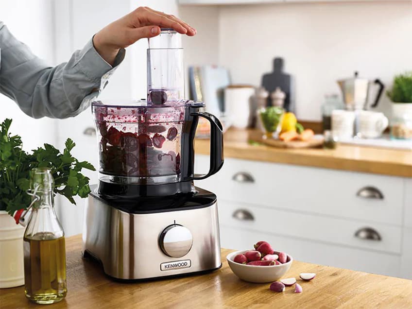 Kenwood Multipro Compact FDM301SS Πολυμίξερ 800W με Κάδο 2.1lt και Κανάτα Μπλέντερ Ασημί 8