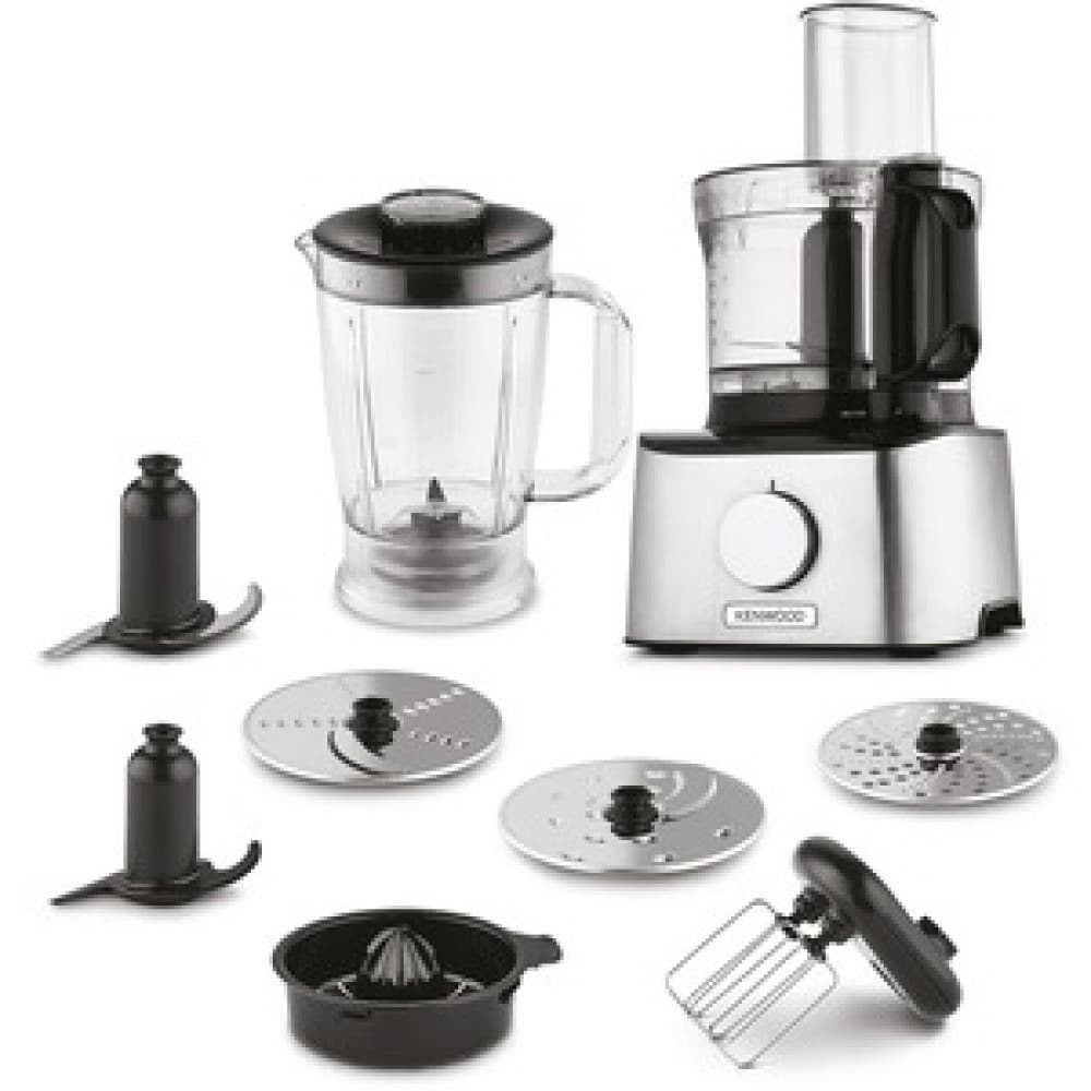 Kenwood Multipro Compact FDM301SS Πολυμίξερ 800W με Κάδο 2.1lt και Κανάτα Μπλέντερ Ασημί 5