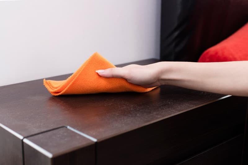 Vileda Rubber Staub Πανάκι Καθαρισμού με Μικροΐνες Γενικής Χρήσης Πορτοκαλί 40x30εκ. 141302 4