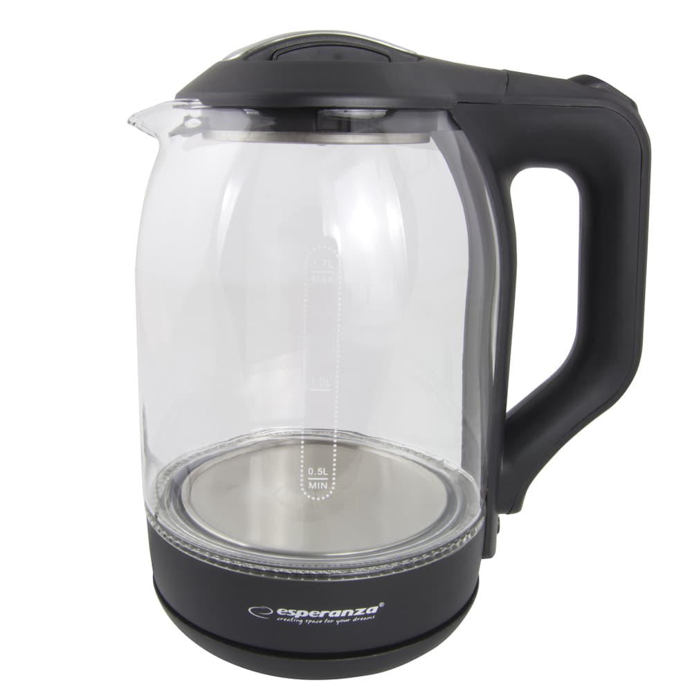 Esperanza Βραστήρας 1.7lt 1500W Μαύρος EKK025K