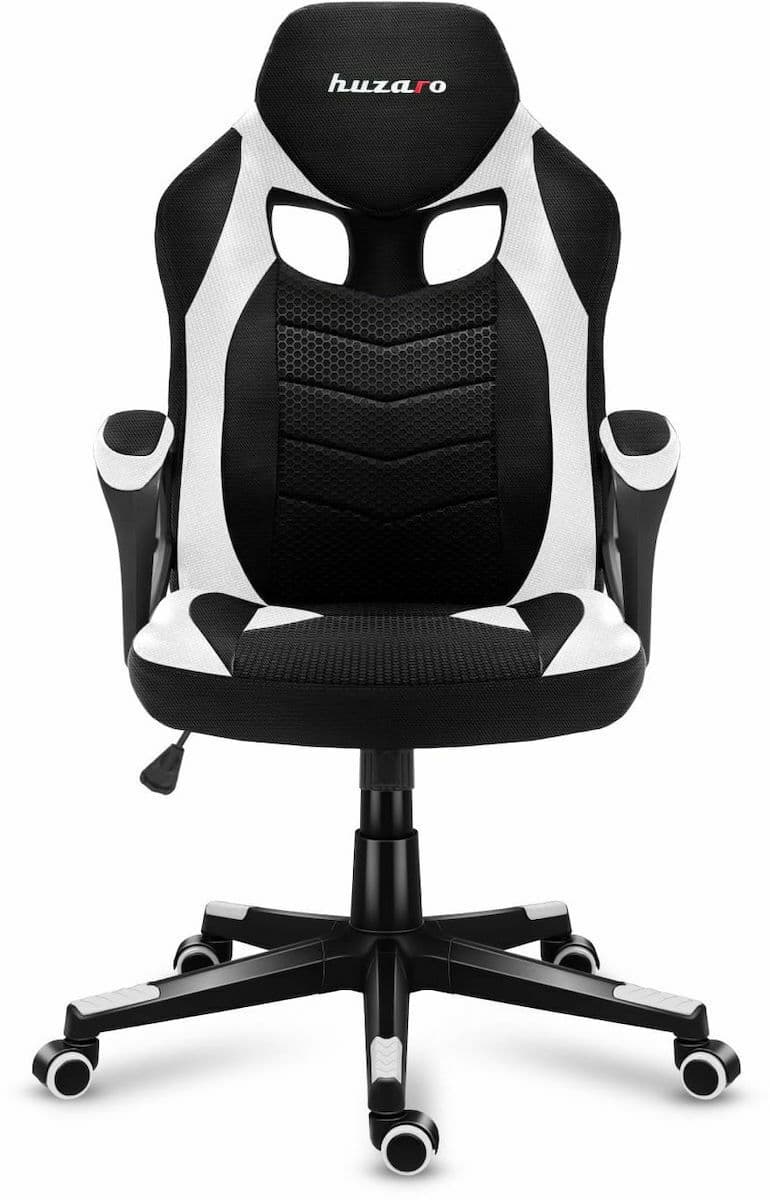 Huzaro Force 2.5 Υφασμάτινη Καρέκλα Gaming Λευκή 2