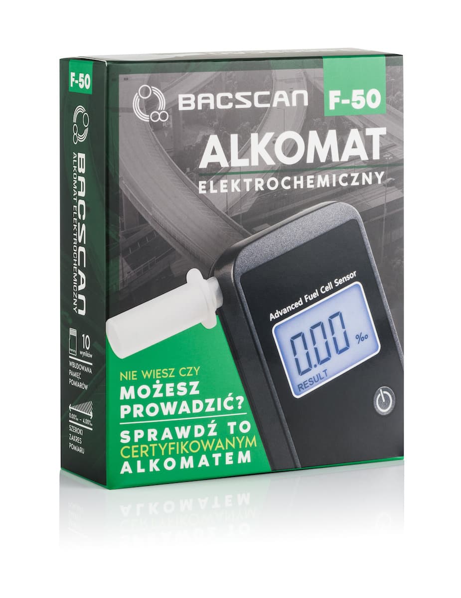 Bacscan F-50 Ψηφιακός Μετρητής Αλκοόλ 5