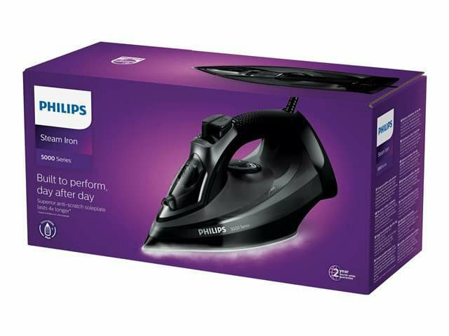 Philips Steamglide DST5040/80 Σίδερο Ατμού 2600W με Αντικολλητική Πλάκα και Συνεχόμενη Παροχή Ατμού 45gr/min 11