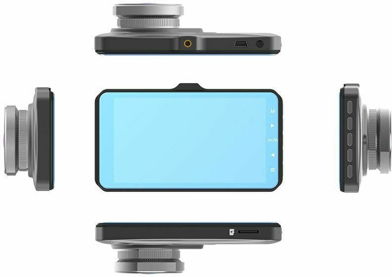 Tracer 4TS FHD CRUX Σετ Κάμερα DVR Αυτοκινήτου 1080P με Οθόνη 4" & Κάμερα Οπισθοπορείας TRAKAM46876 3