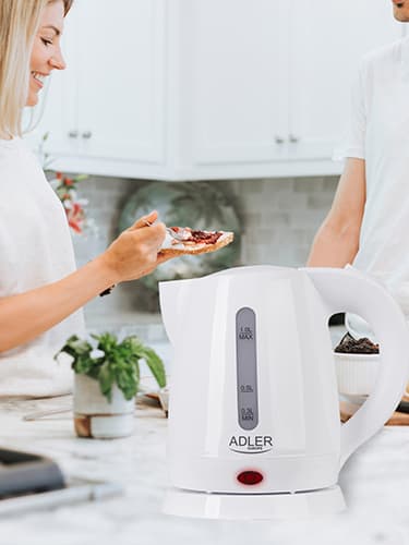 Adler AD 1272 Βραστήρας 1lt 1600W Λευκός 2