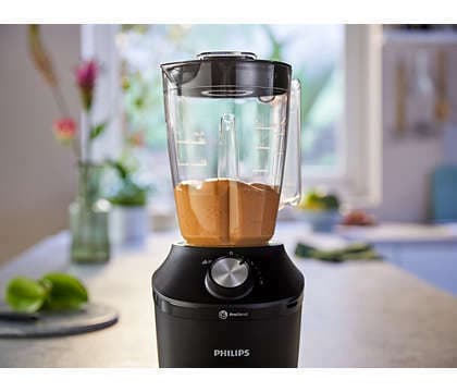 Philips 3000 Series Μπλέντερ με Γυάλινη Κανάτα 1.25 lt 600W Μαύρο 3