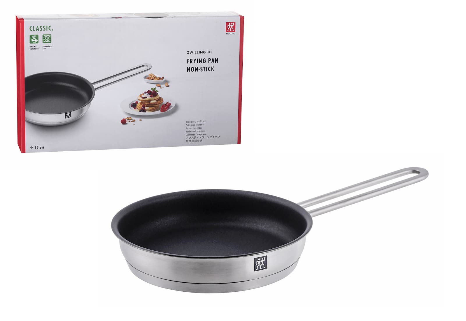 Zwilling J.A. Henckels Pico Τηγάνι από Αλουμίνιο με Αντικολλητική Επίστρωση 16cm 66659-160 5