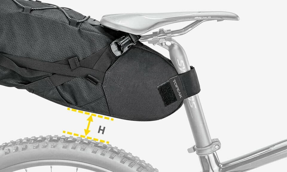 Topeak Topeak Loader Backloader Τσαντάκι Σέλας Ποδηλάτου 15lt Μαύρο T-TBP-BL3B 4