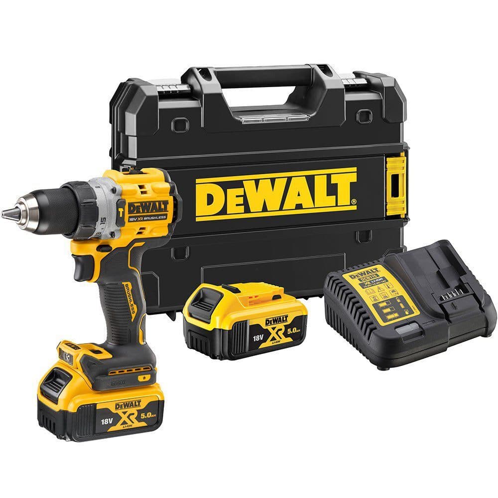DEWALT DCD805P2T Κρουστικό Δραπανοκατσάβιδο Μπαταρίας Brushless 18V 2x5Ah 3