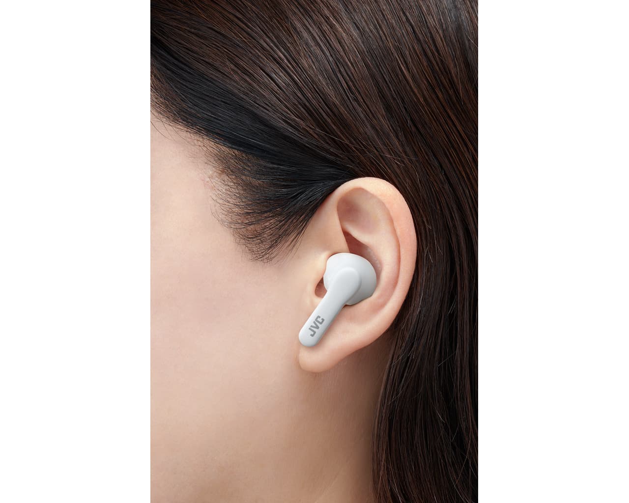 JVC HA-A3T Earbud Bluetooth Handsfree Ακουστικά με Αντοχή στον Ιδρώτα και Θήκη Φόρτισης Λευκά 4