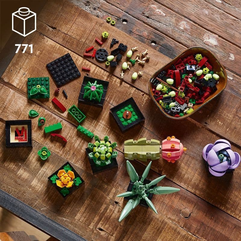 LEGO Creator Succulents για 18+ Ετών 771τμχ 10309 3