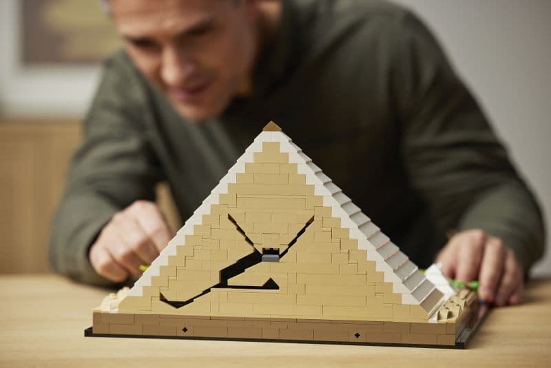LEGO Architecture Great Pyramid of Giza για 18+ Ετών 1476τμχ 21058 10
