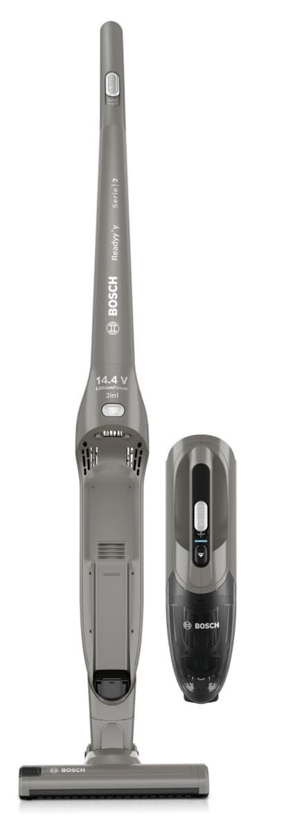 Bosch Readyy'y Serie 2 Επαναφορτιζόμενη Σκούπα 2 σε 1 Stick & Χειρός 14.4V Γκρι