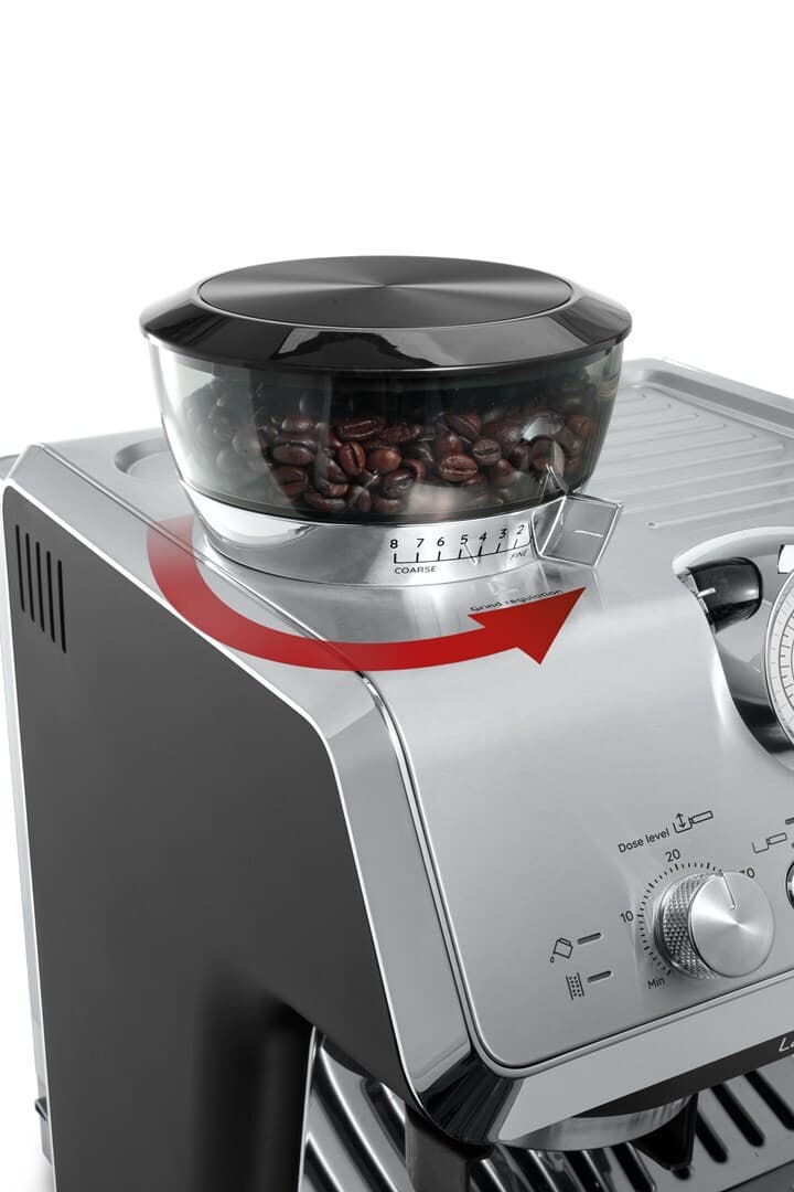 De'Longhi La Specialista Arte Αυτόματη Μηχανή Espresso 1400W Πίεσης 15bar με Μύλο Άλεσης Ασημί EC9155.MB 5