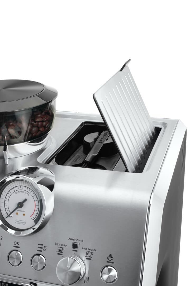De'Longhi La Specialista Arte Αυτόματη Μηχανή Espresso 1400W Πίεσης 15bar με Μύλο Άλεσης Ασημί EC9155.MB 7