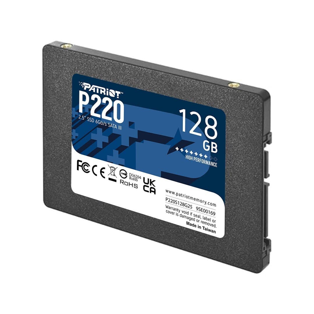 Patriot P220 SSD 128GB τύπου 2.5'' με σύνδεση SATA III P220S128G25 4