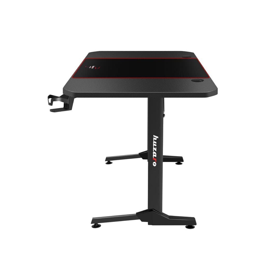 Γραφείο Gaming Hero 4.7 Ξύλινο Black με Μεταλλικά Πόδια & USB θύρες 160x75x75εκ. HZ-HERO 4.7 5