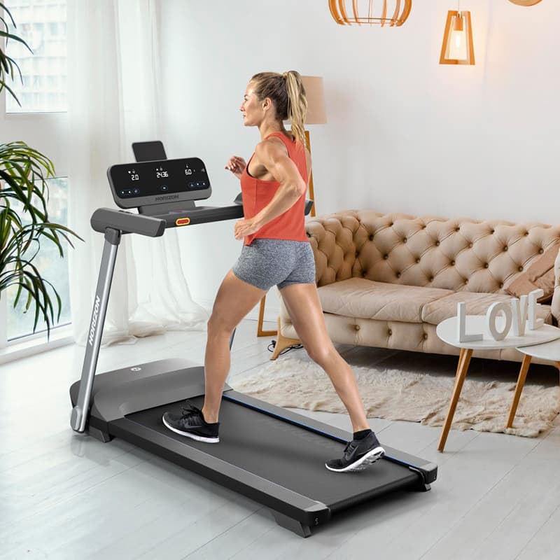 Horizon Fitness Evolve 3.0 2hp Ηλεκτρικός Αναδιπλούμενος Διάδρομος Γυμναστικής για Χρήστη έως 113kg 8