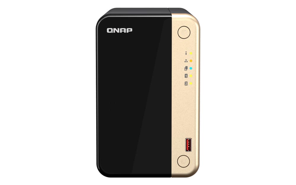 QNap TS-264 NAS Tower με 2 θέσεις για HDD/M.2/SSD και 2 θύρες Ethernet 2