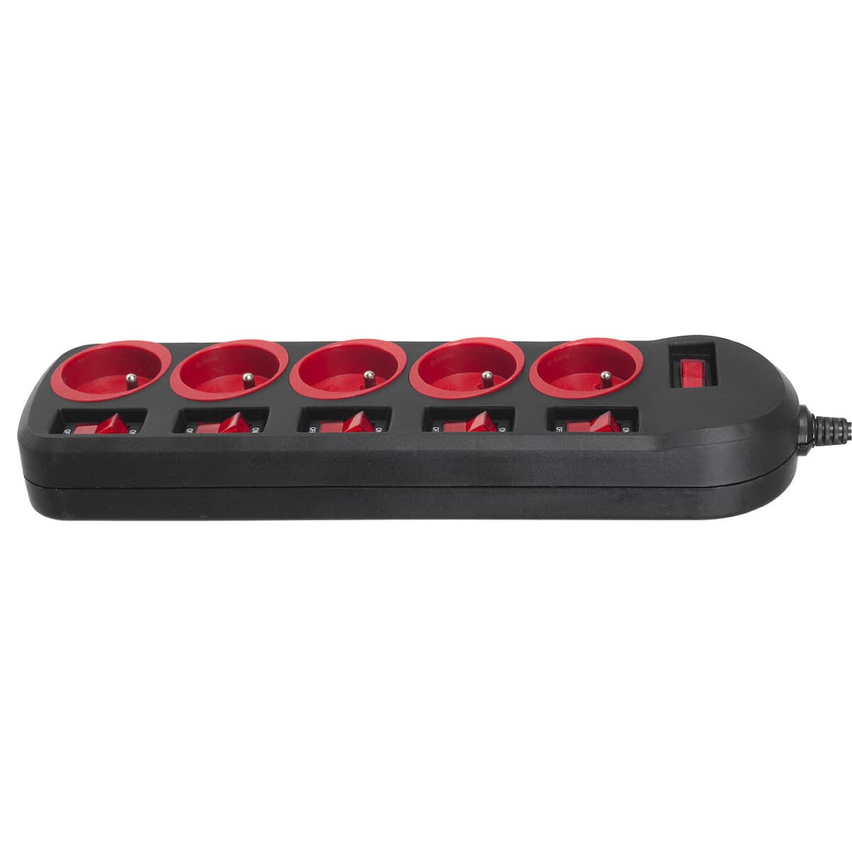 Maclean Energy Πολύπριζο Aσφαλείας 5 Θέσεων με USB-A, Διακόπτη και Καλώδιο 1.5m MCE204 3