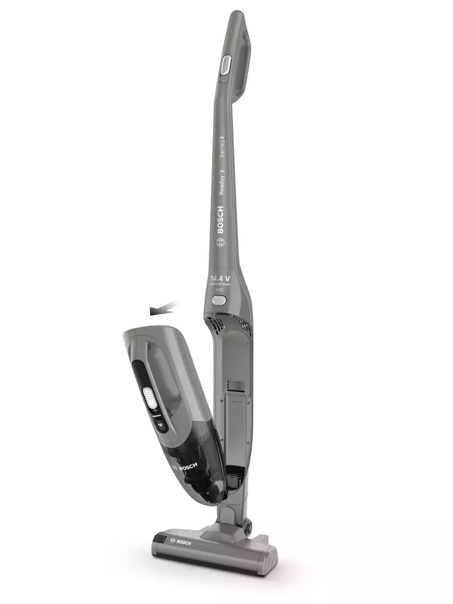 Bosch Readyy'y Serie 2 Επαναφορτιζόμενη Σκούπα 2 σε 1 Stick & Χειρός 14.4V Γκρι 3