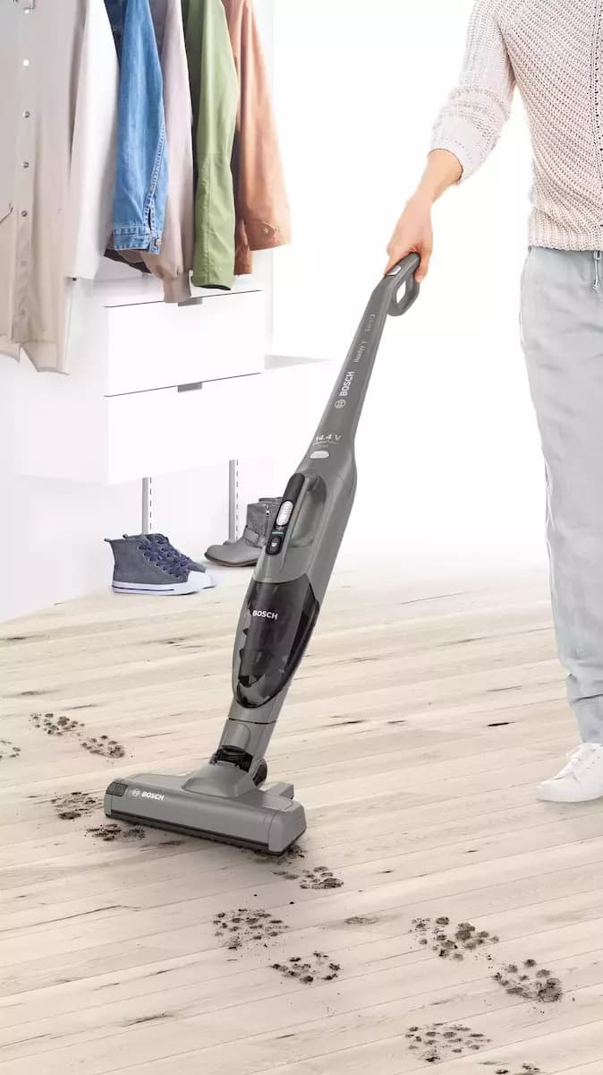 Bosch Readyy'y Serie 2 Επαναφορτιζόμενη Σκούπα 2 σε 1 Stick & Χειρός 14.4V Γκρι 5